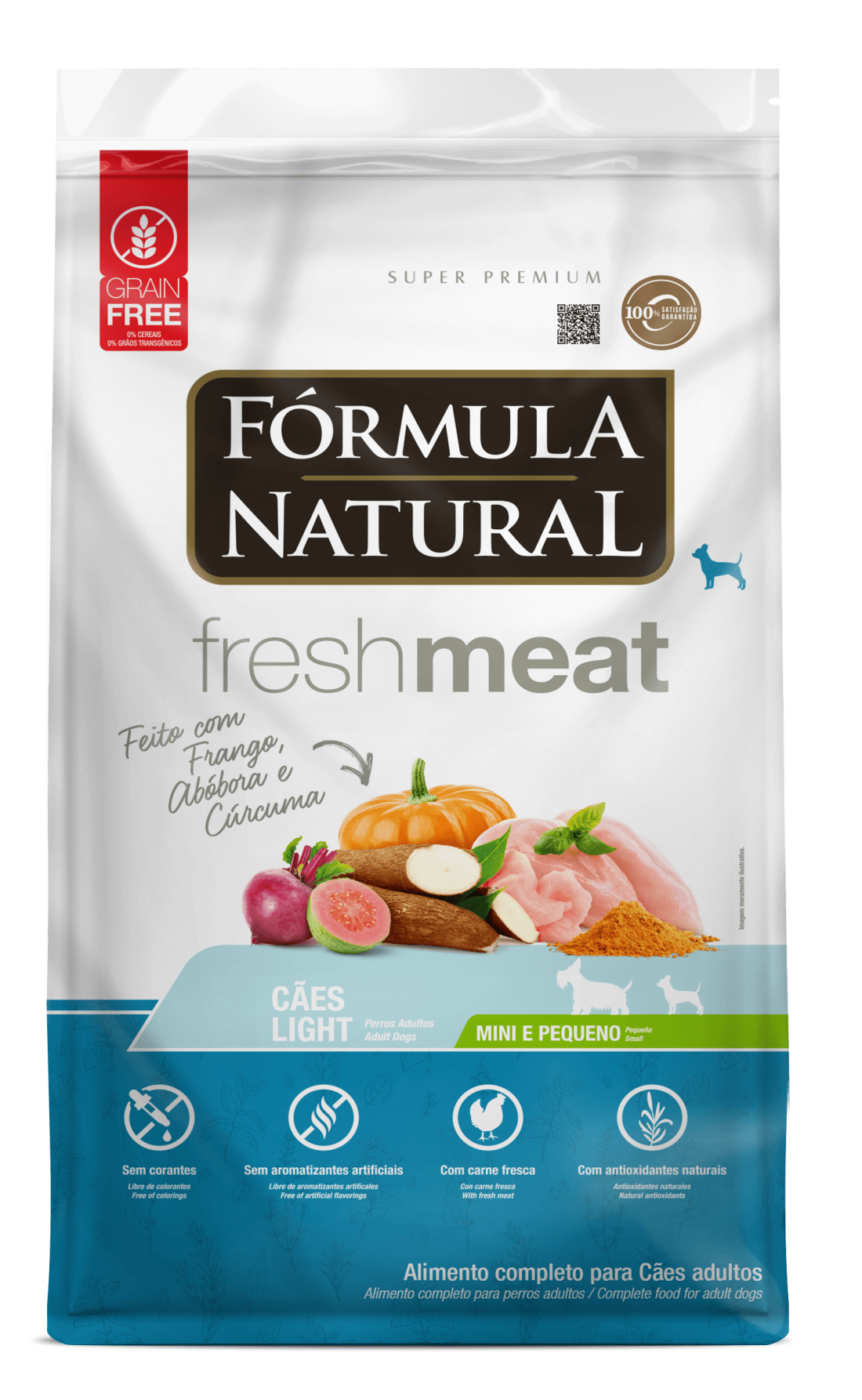 Alimento Fórmula Natural Fresh Meat Light Perro Adulto Mini y Pequeño