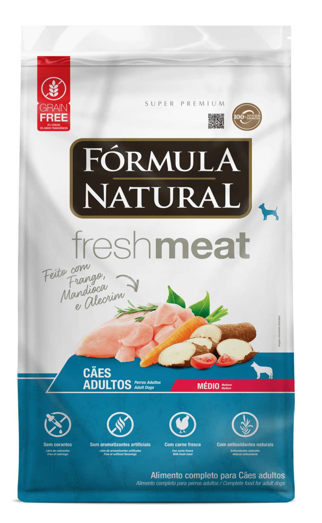 Alimento Fórmula Natural Fresh Meat Perro Adulto Razas Medianas