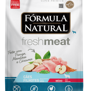 Alimento Fórmula Natural Fresh Meat Perros Cachorros Razas Medianas