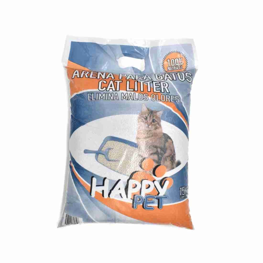 Bolsa de Happy Pet Arena para gatos Cat Litter 15kg