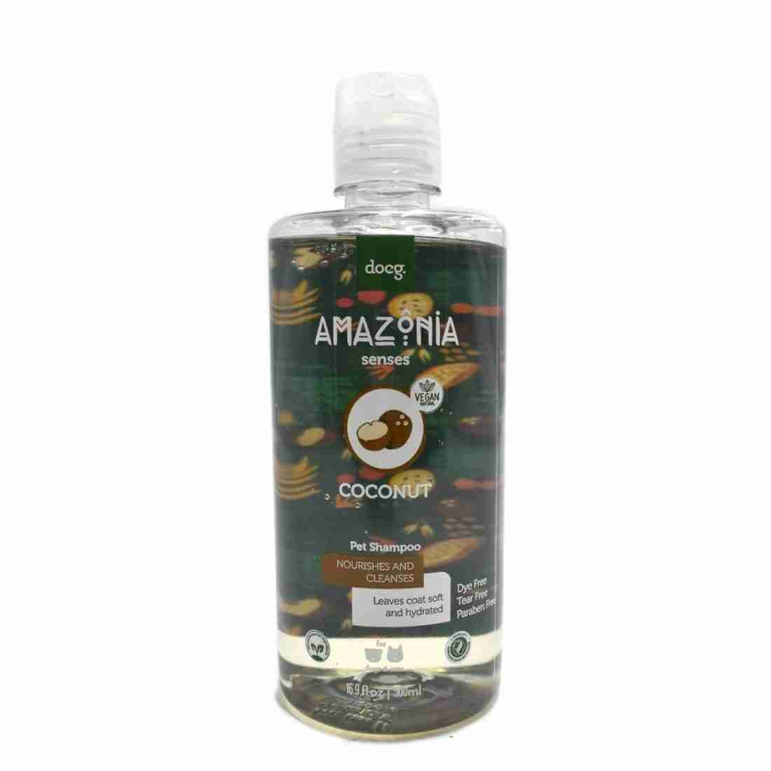 Botella de Amazonia Senses Coconut Pet Shampoo 500ml