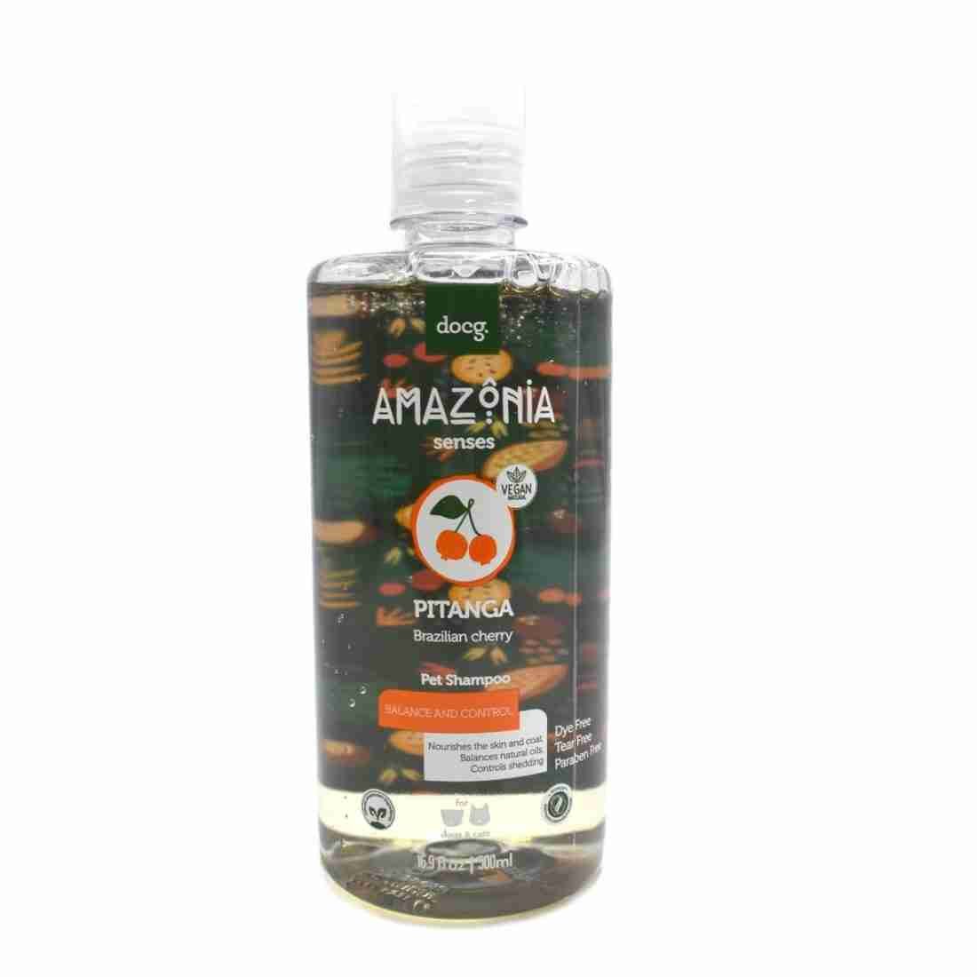 Botella de Amazonia Senses Pitanga Pet Shampoo 500ml