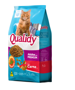 Qualidy Premium Gato Adulto Sabor Carne - Imagen 2