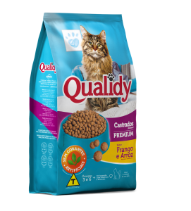 Qualidy Premium Gato Castrado Sabor Pollo y Arroz - Imagen 2