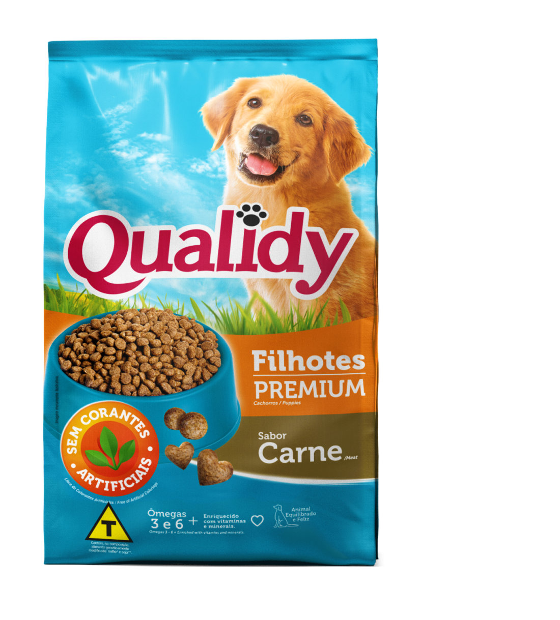 Alimento Qualidy Premium Perro Cachorro Sabor Carne