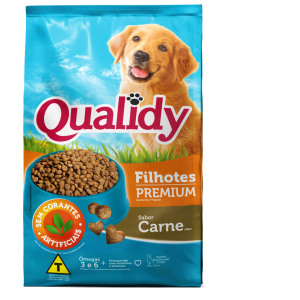 Alimento Qualidy Premium Perro Cachorro Sabor Carne