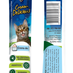 Tubitos de Cream Delicious Snack Cremoso para Gato 420g