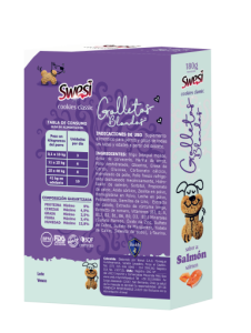 Caja de Swesi Cookies Classic Human Grade Salmón 330g