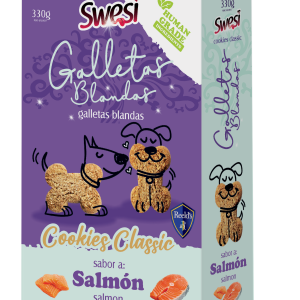 Caja de Swesi Cookies Classic Human Grade Salmón 330g