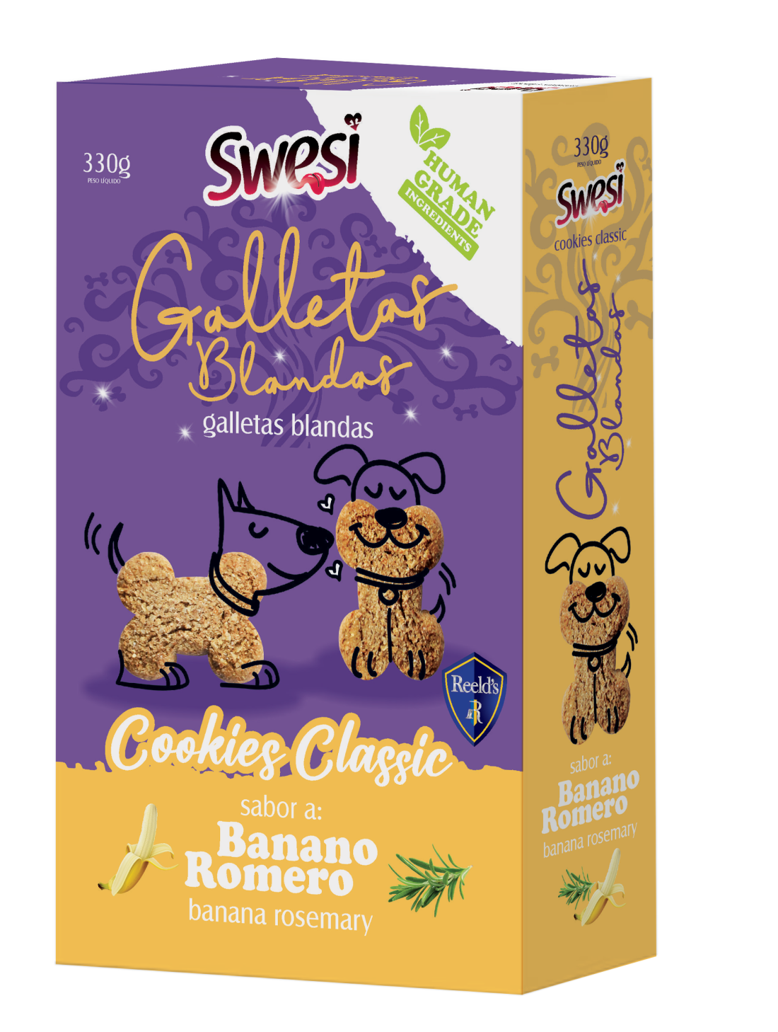 Swesi Cookies Grain Free Banana Romero 330g