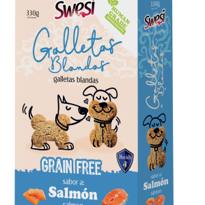 Caja de Swesi Cookies Grain Free Salmón 330g