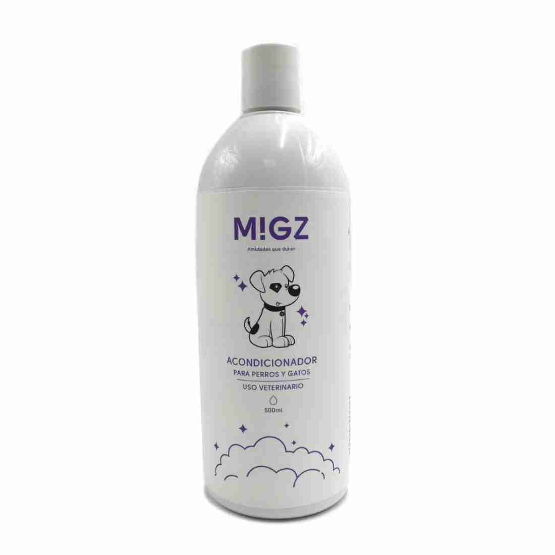 Botella de MIGZ Acondicionador para Perros y Gatos Uso Veterinario