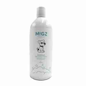 Botella de MIGZ Shampoo para Perros y Gatos Uso Veterinario 500ml