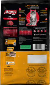 Magnus Cat Premium para Gatos Adultos Sabor Carne - Imagen 4