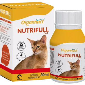 envase de plastico de NUTRIFULL CAT - Suplemento Nutricional Completo para Gatos