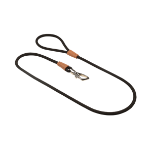 Correa de Cuerda marca TOH para Perros 1,20 m - color negro