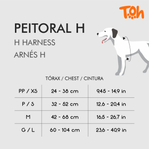 TOH Pack Arnés H + Correa Ajustable Eclipse para Perros - Imagen 4