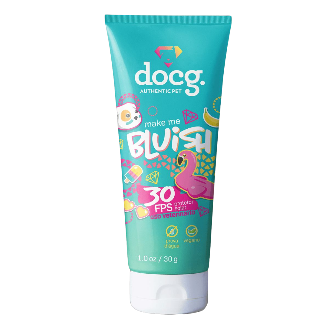 Botellita de Protector Solar para Mascotas Make Me Bluish 30g – docg.