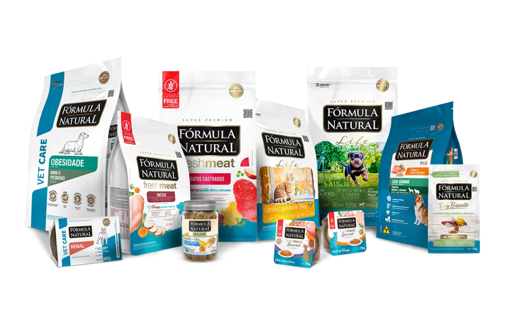 formula natural banner imagen con la línea completa de productos Fórmula Natural fresh meat