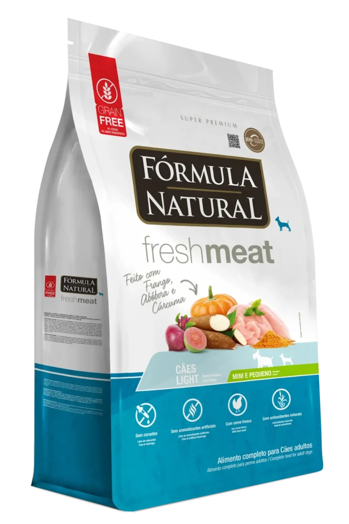 fórmula natural fresh meat light perro adulto mini y pequeño