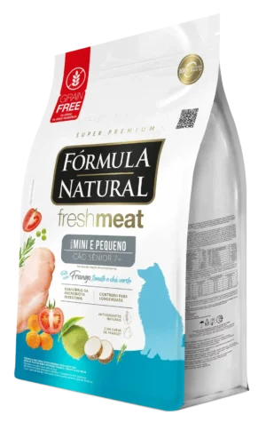 fórmula natural fresh meat perros senior mini y pequeño