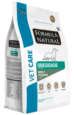 Bolsa de alimento de fórmula natural vet care obesidad para perros mini y pequeño