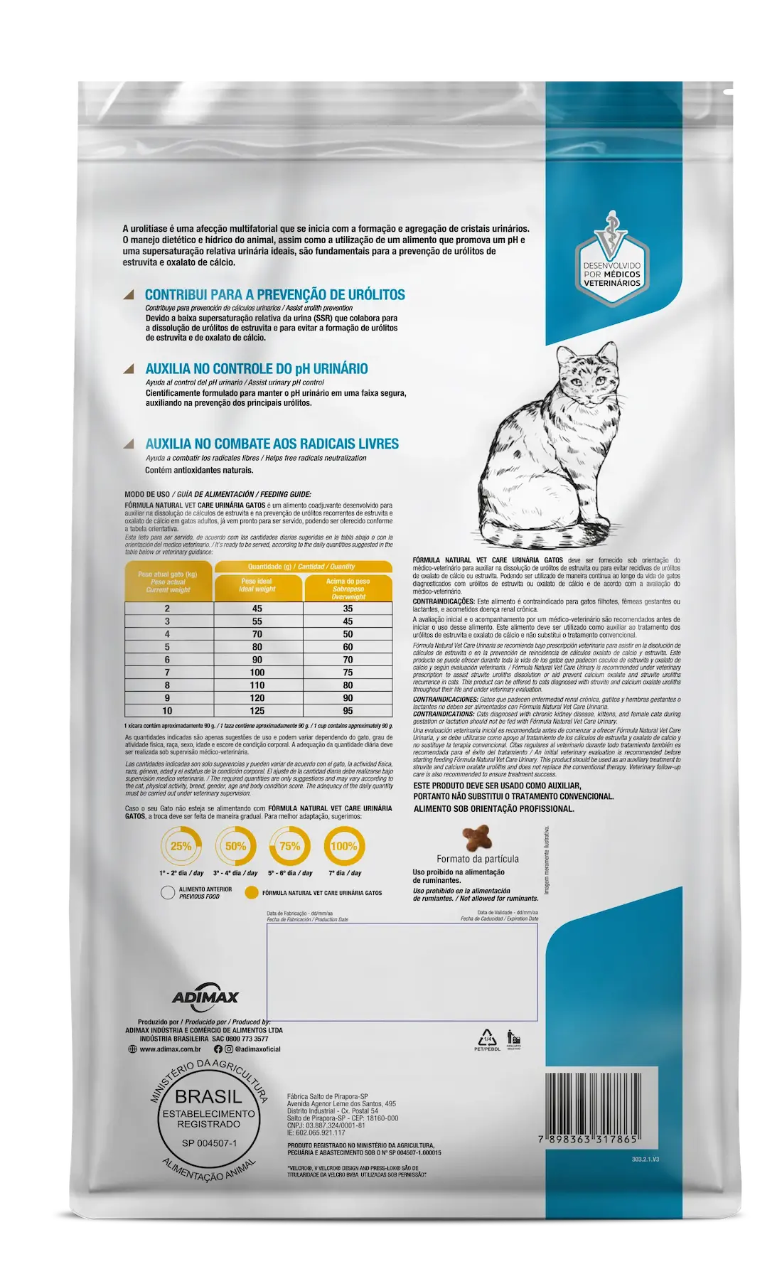 fórmula natural vet care urinaria para gatos 1,5 kg fórmula natural vet care urinaria para gatos 1,5 kg