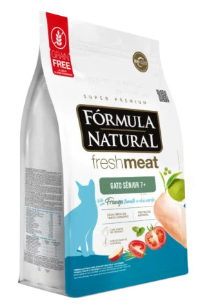 fórmula natural fresh meat gato senior grain free pollo