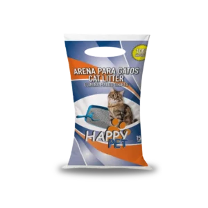 Bolsa de arena happy pet arena para gatos cat litter 15kg
