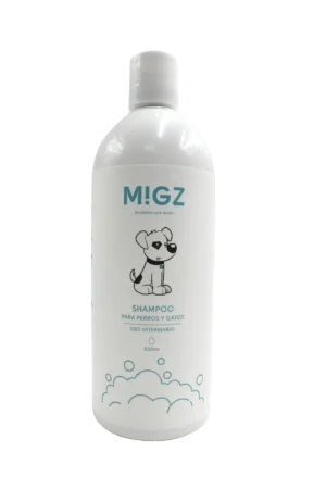 migz shampoo para perros y gatos uso veterinario 2219