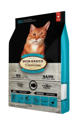 oven baked tradition adult cat fish gato adulto pescado right