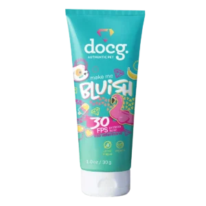 Novedades Tubo de protector solar para mascotas make me bluish 30g docg.