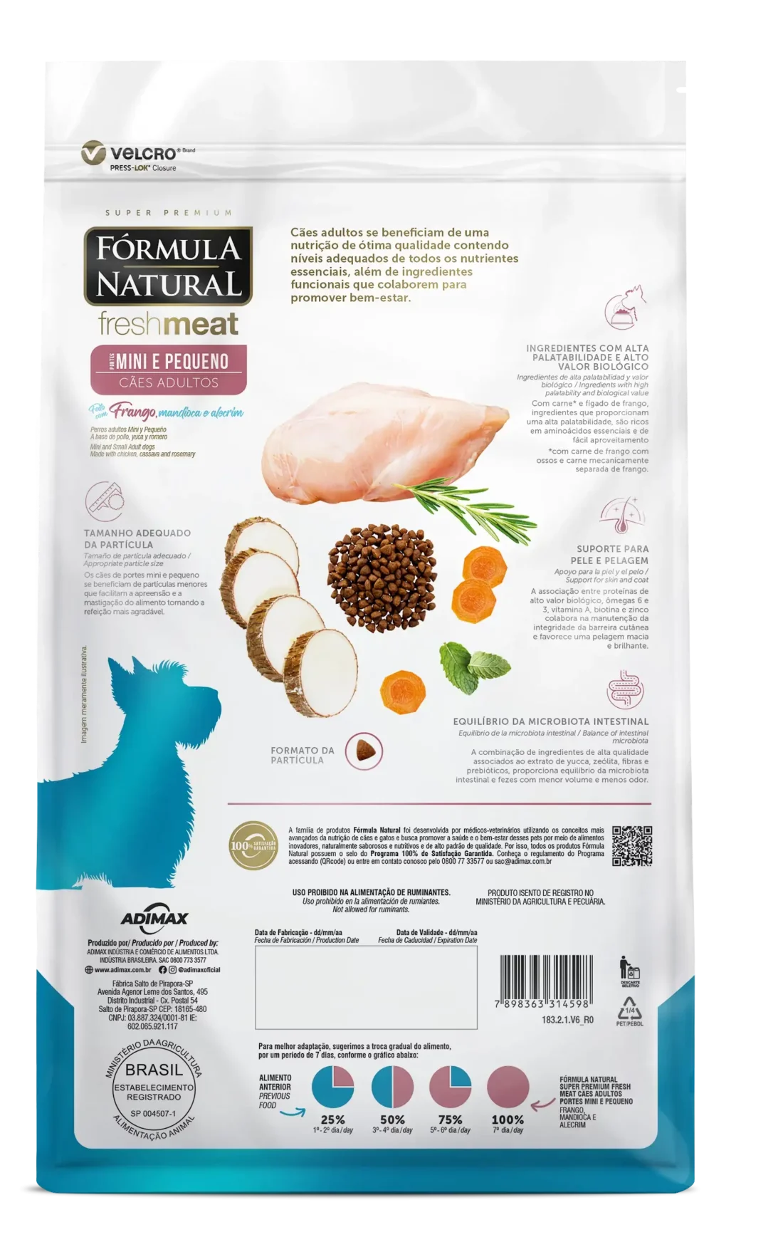 Fórmula Natural Fresh Meat Perro Adulto Mini y Pequeño - Imagen 5