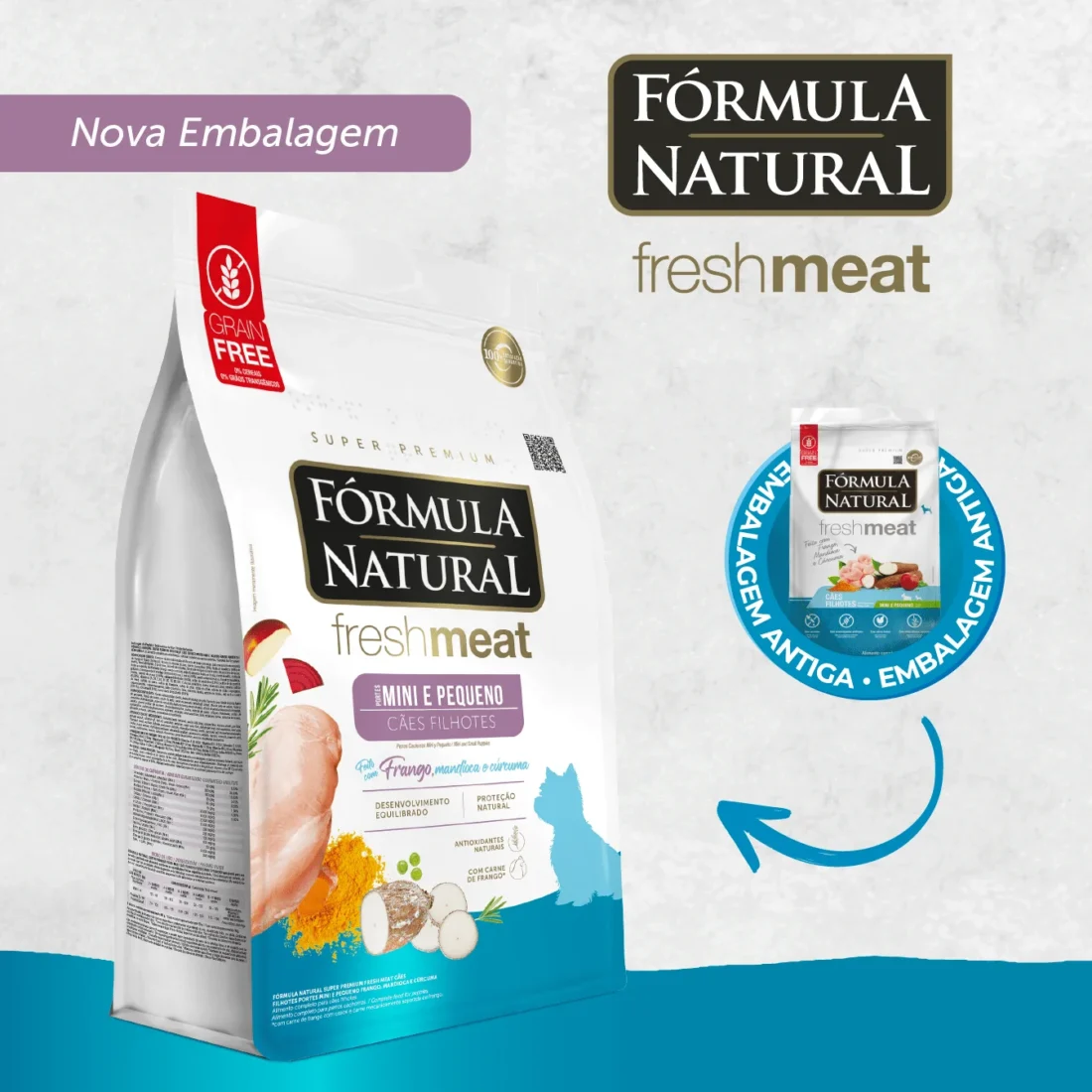 Fórmula Natural Fresh Meat Perros Cachorros Pequeño y Mini - Imagen 2