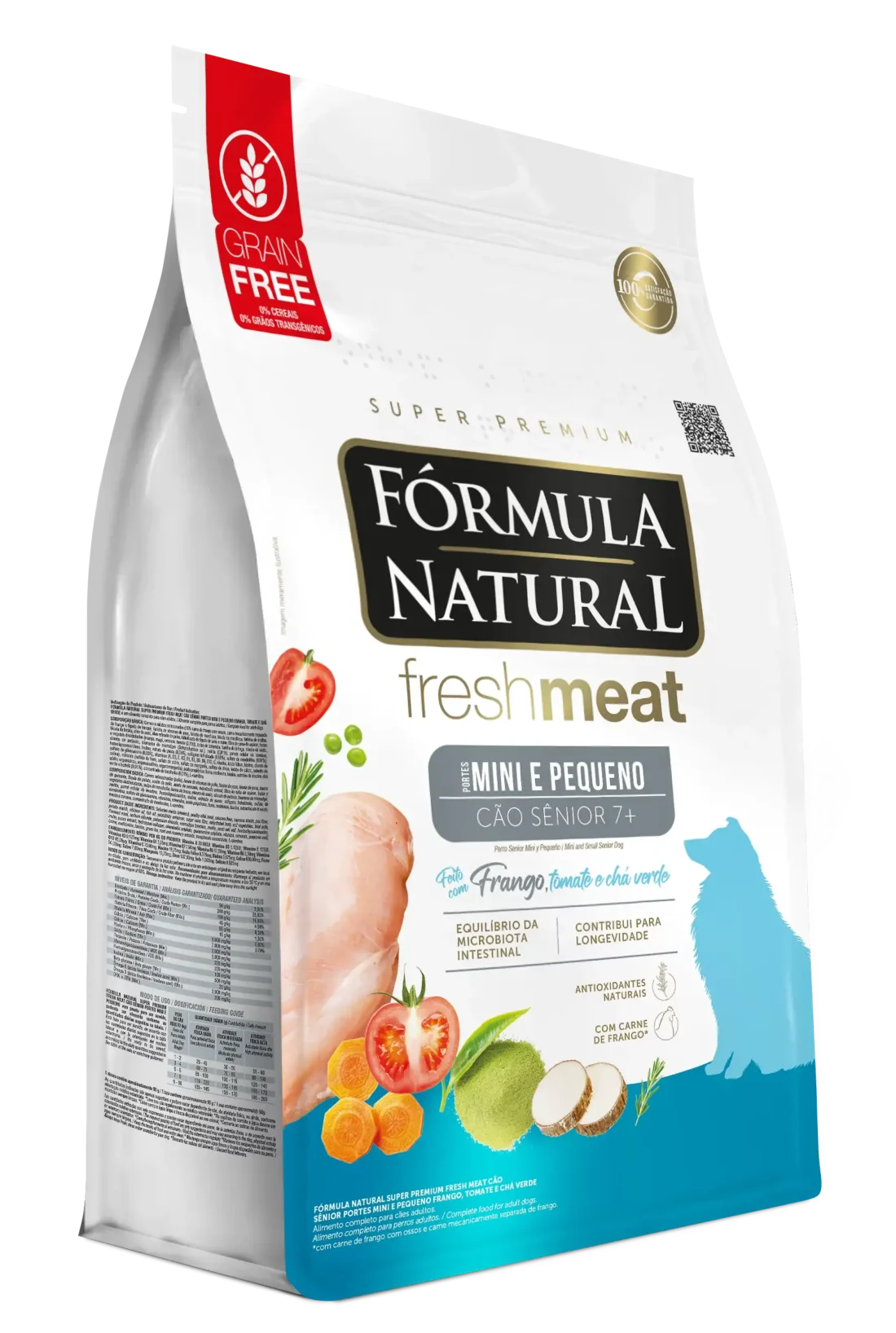 Bolsa de alimento Fórmula Natural Fresh Meat Perros Senior Mini y Pequeño