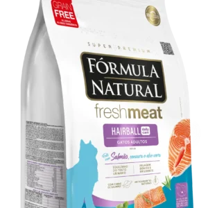 Bolsa de alimento Fórmula Natural Hairball Gato Adulto Control de Bolas de Pelo