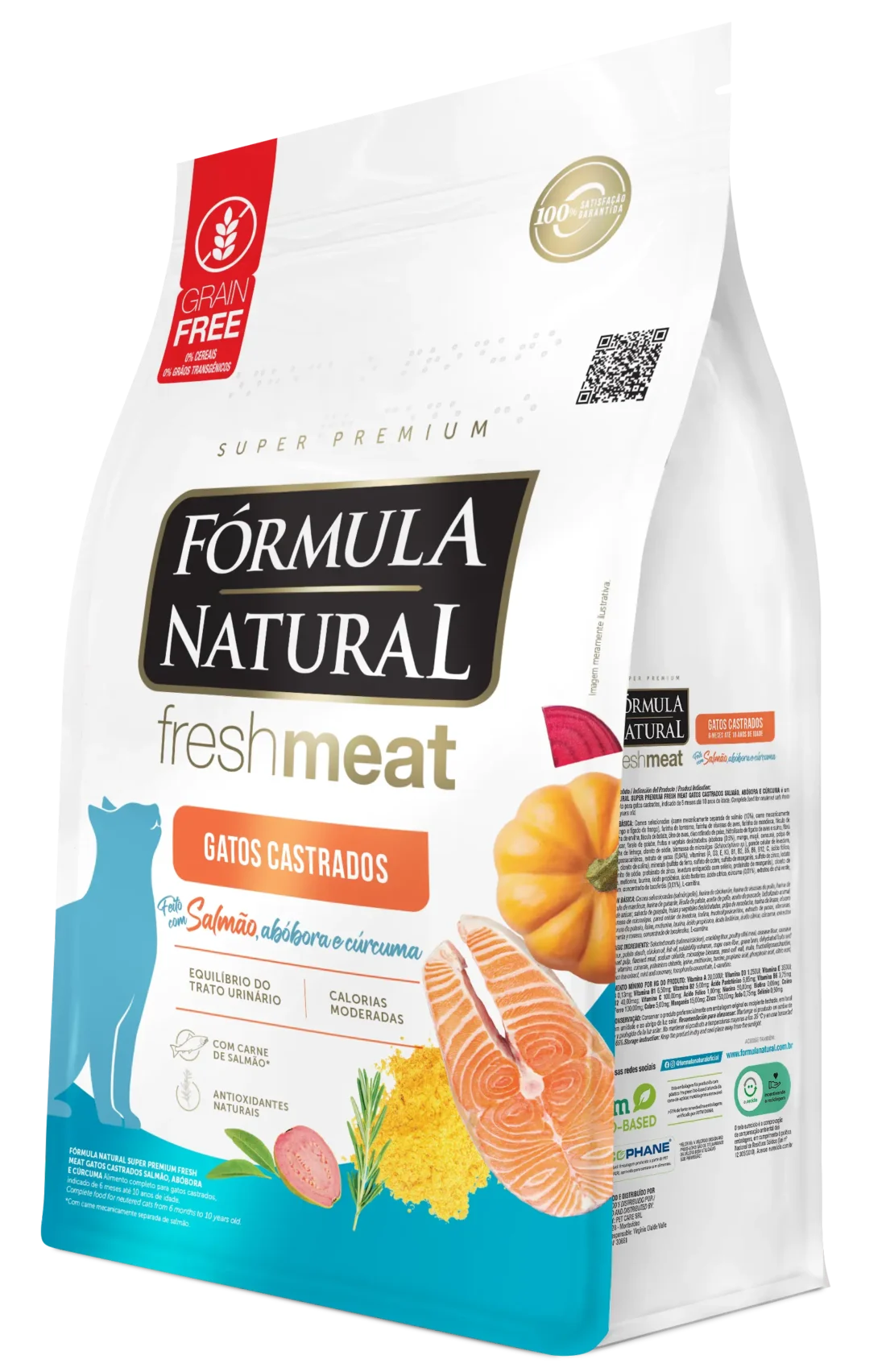 Fórmula Natural fresh meat Gato Castrado Grain Free Salmón - Imagen 3