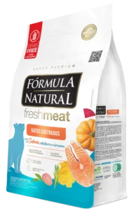 Fórmula Natural fresh meat Gato Castrado Grain Free Salmón - Imagen 3