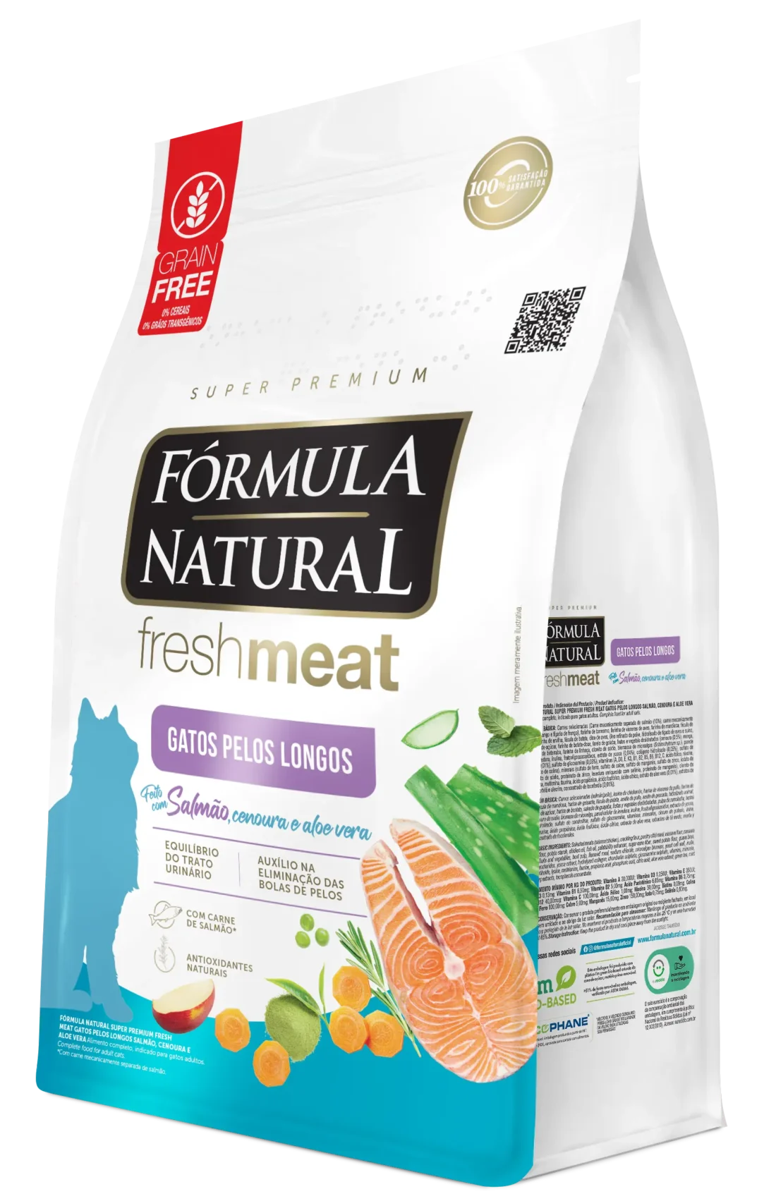 Fórmula Natural fresh meat Gato Pelo Largo Grain Free Salmón - Imagen 4