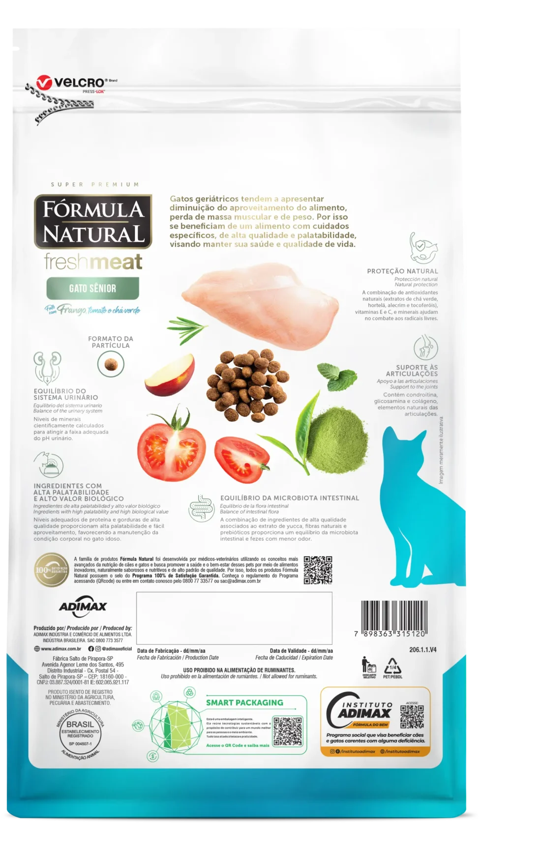 Fórmula Natural fresh meat Gato Senior Grain Free Pollo - Imagen 3