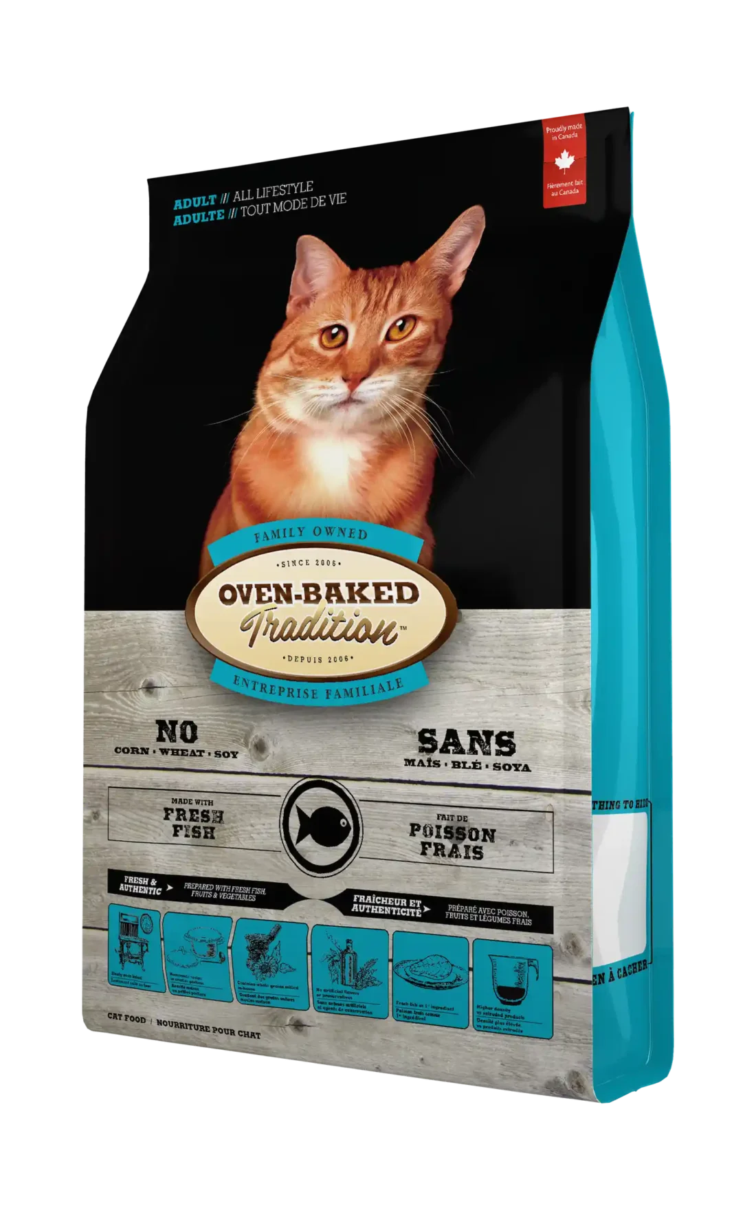 Oven-Baked Tradition Adult Cat - Fish- Gato Adulto Pescado - Imagen 3