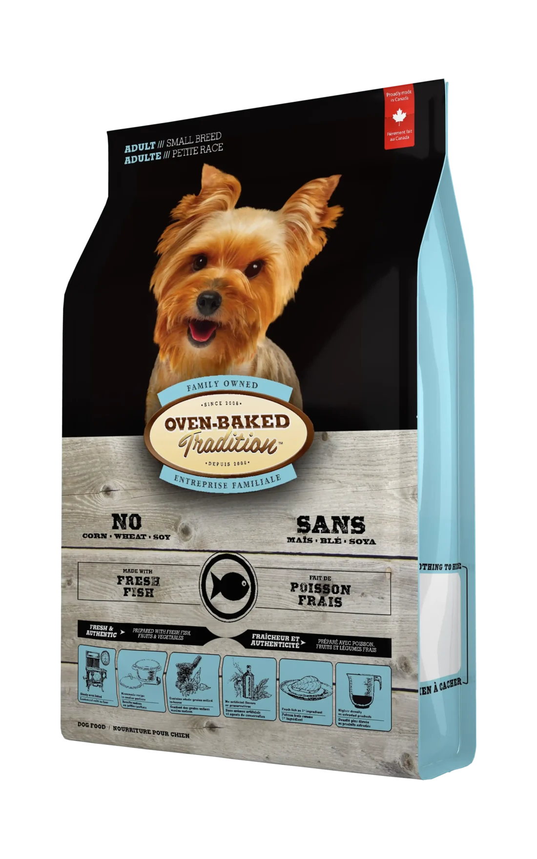 Oven-Baked Tradition Adult Small Breed Fish - Adulto pequeño - Imagen 3