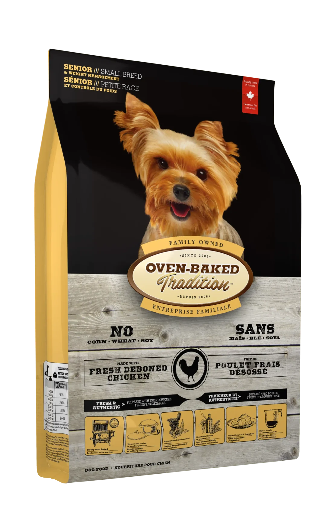 Oven-Baked Tradition Senior & Weight Management Small Breed - Imagen 3